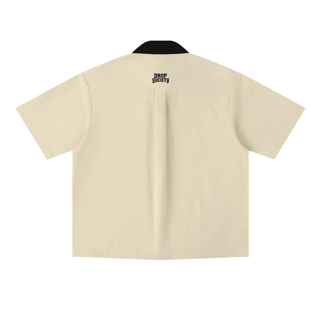 Unisex Color Block Short Sleeve Shirt ODMPOD