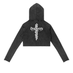 Perfect Sinner Vintage Washed Raw Edge Hoodie (Matches with pants) ODMPOD