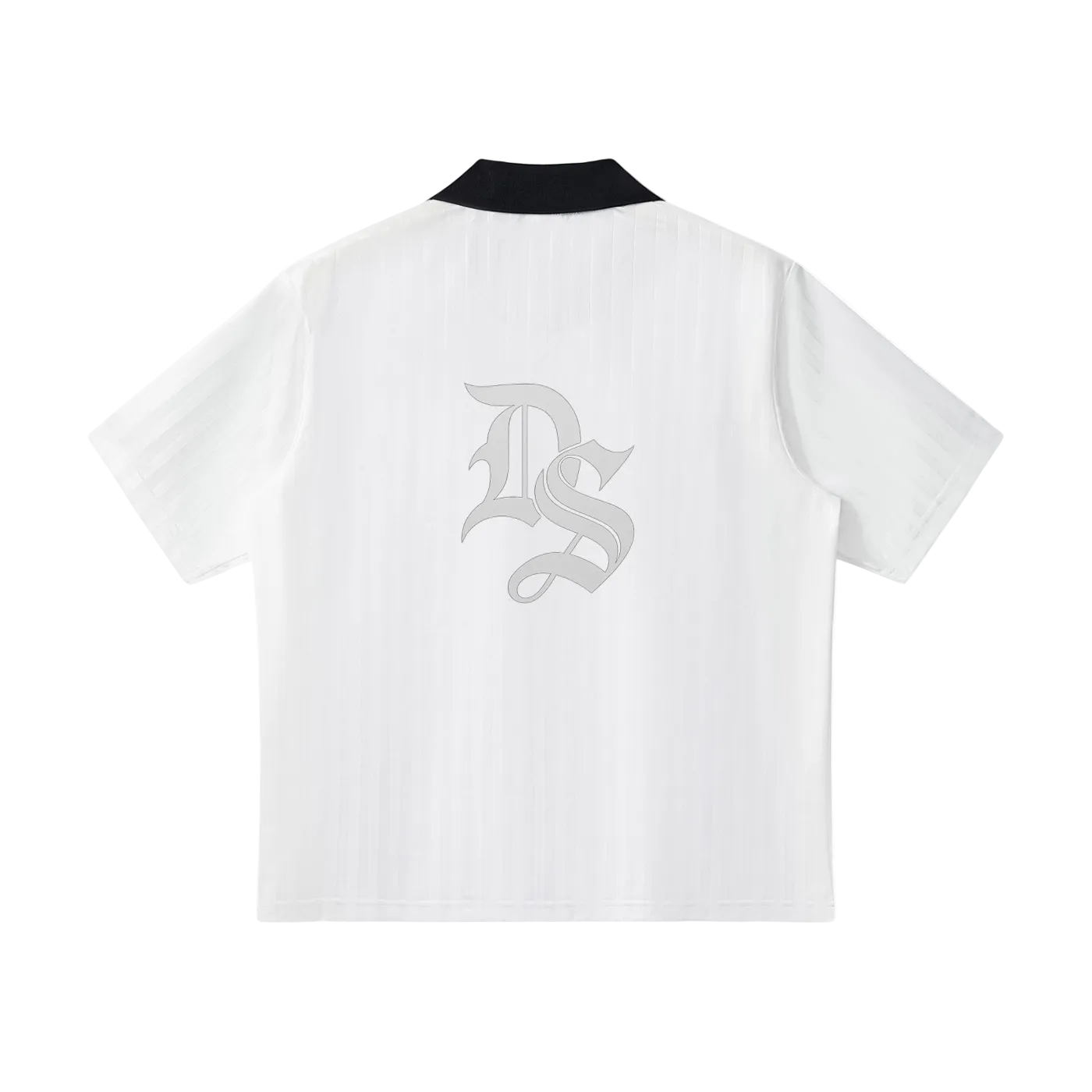 Contrast Collar Striped Soccer Jersey ODMPOD