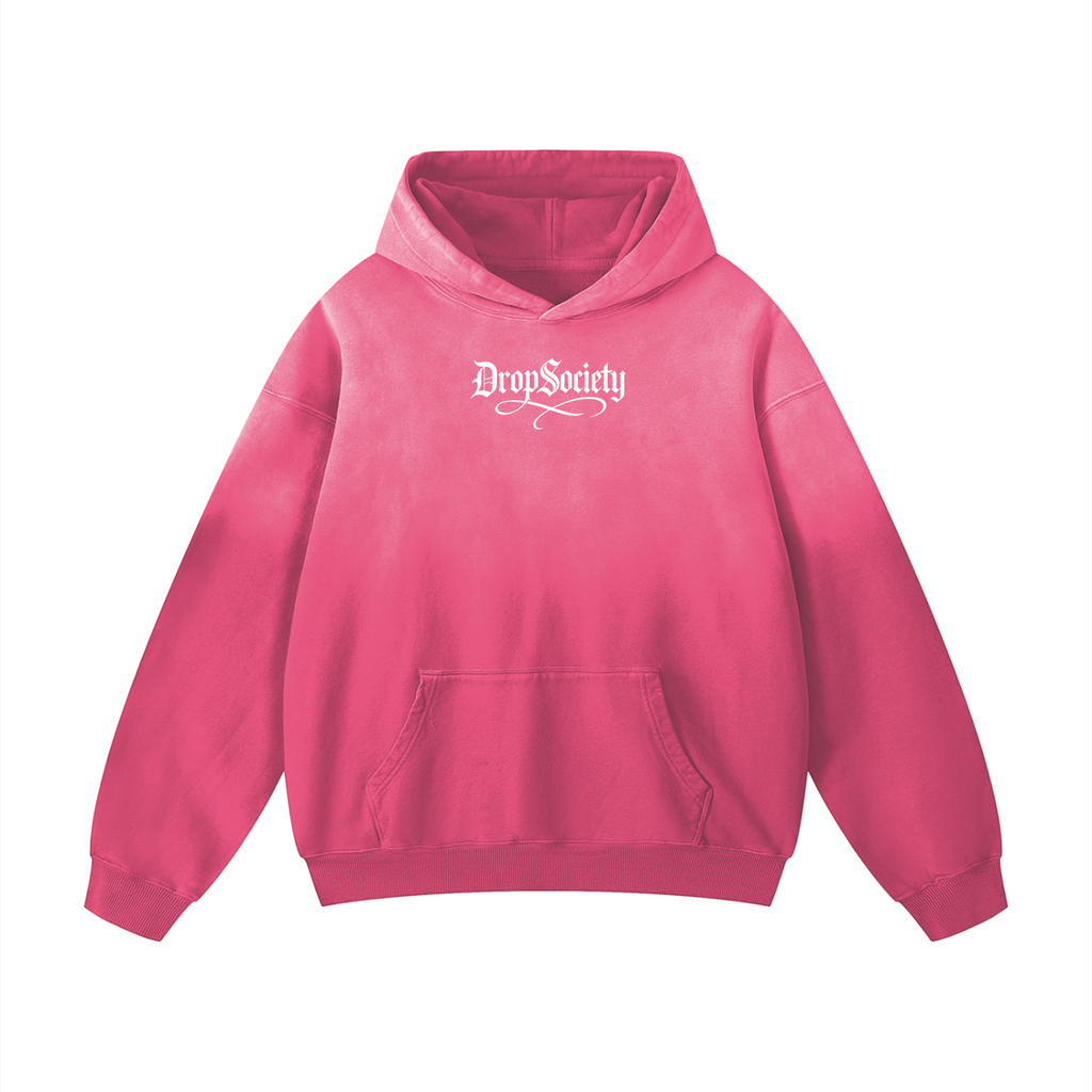 Drop Signature Heavyweight Sunfade Oversized Boy Toy Hoodie ODMPOD