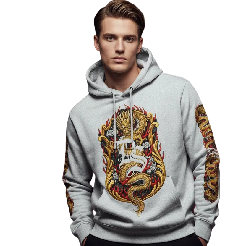 Urban Legend Fleeced Boxy Hoodie Drop Society