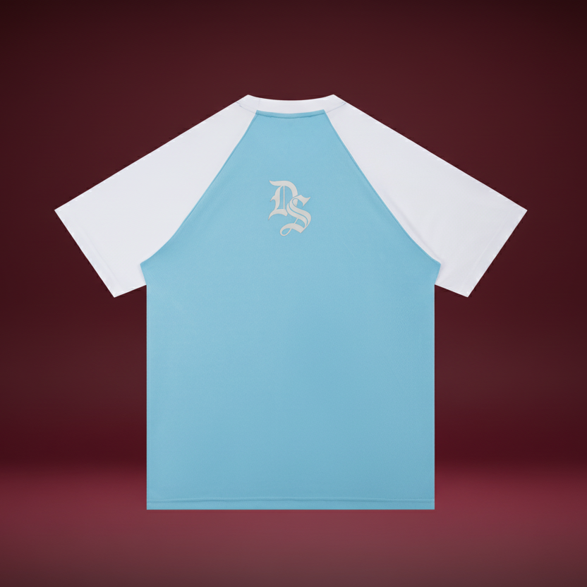 Signature Cross Contrast  Sleeve T-Shirt ODMPOD