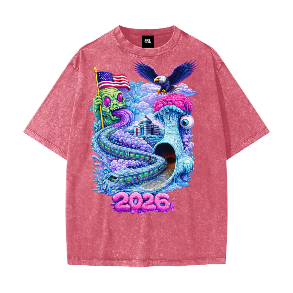 Heavyweight Snow Washed T-Shirt ODMPOD