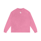 Drop Signature Acid Wash Oversize Long Sleeve T-Shirt Drop Society