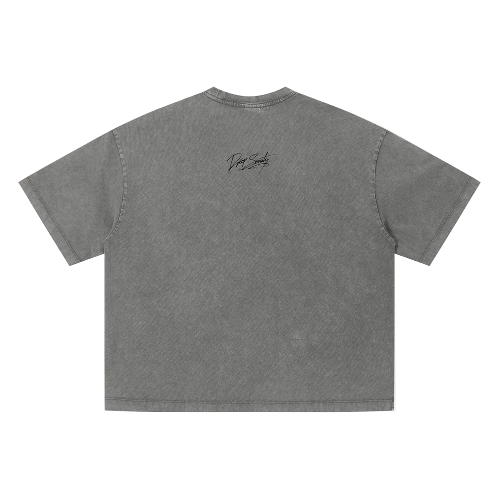 Unisex Vintage Wash Boxy T-Shirt ODMPOD