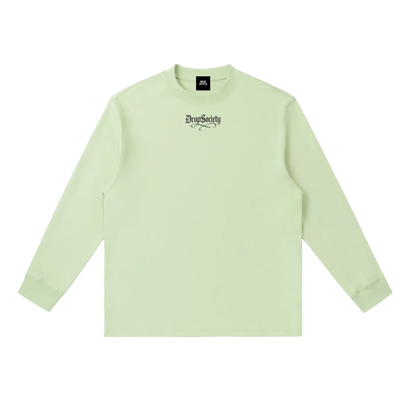 Drop Signature Essential Crewneck Long-Sleeve T-Shirt ODMPOD