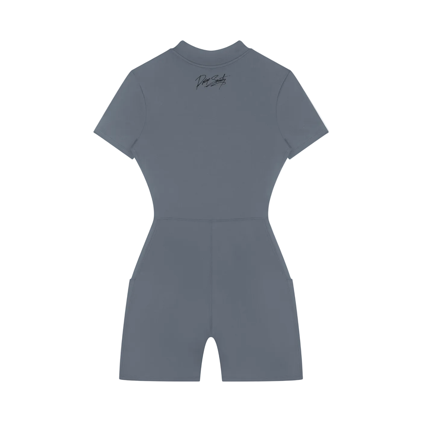 Sovereign Heart Quarter-Zip Short Sleeve Romper Drop Society