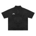 Heavyweight Snow-Washed Polo T-Shirt ODMPOD