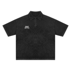 Heavyweight Snow-Washed Polo T-Shirt ODMPOD