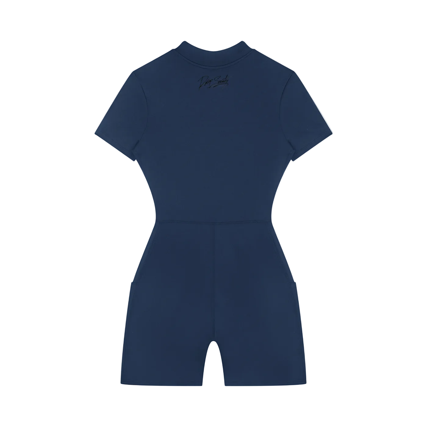 Sovereign Heart Quarter-Zip Short Sleeve Romper Drop Society