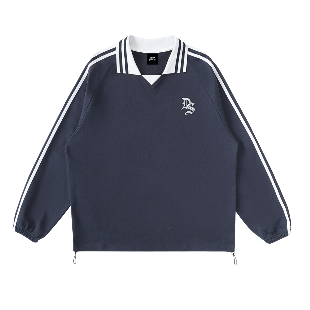 Drop "Signature" Contrast Collar Sweatshirt ODMPOD