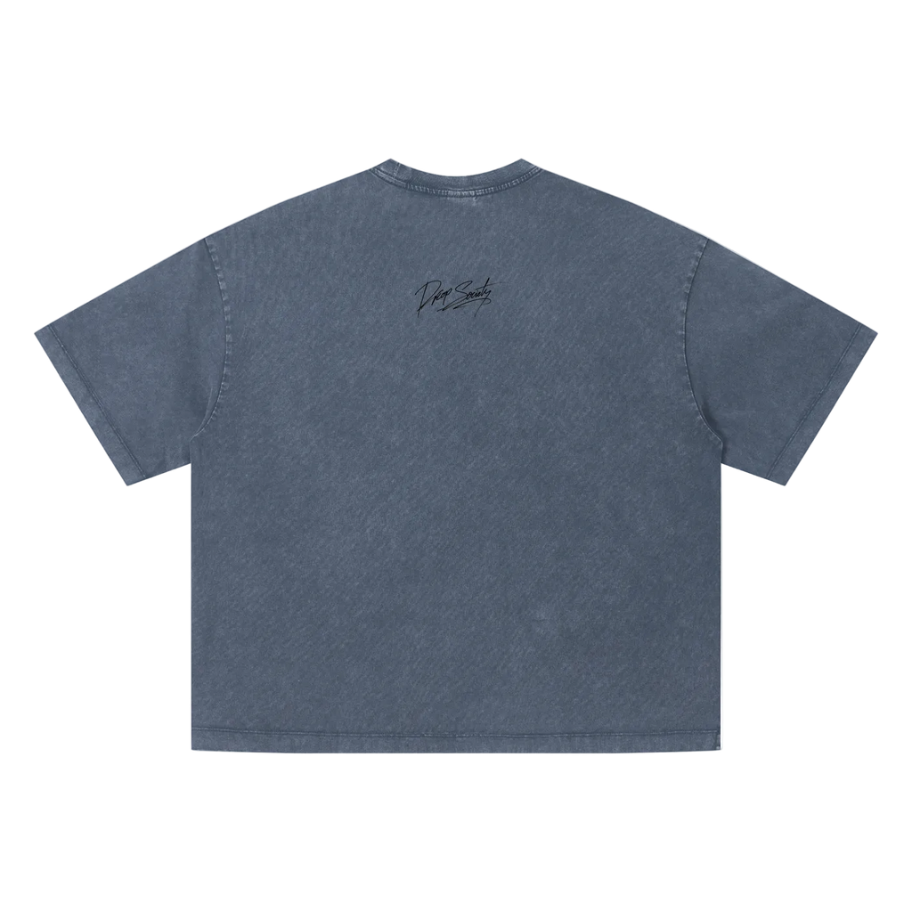 Unisex Vintage Wash Boxy T-Shirt ODMPOD