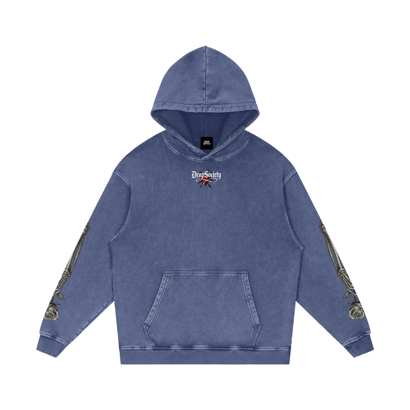 The Romantic Hoodie (Oversized/Snow Washed) ODMPOD