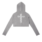 Perfect Sinner Vintage Washed Raw Edge Hoodie (Matches with pants) ODMPOD