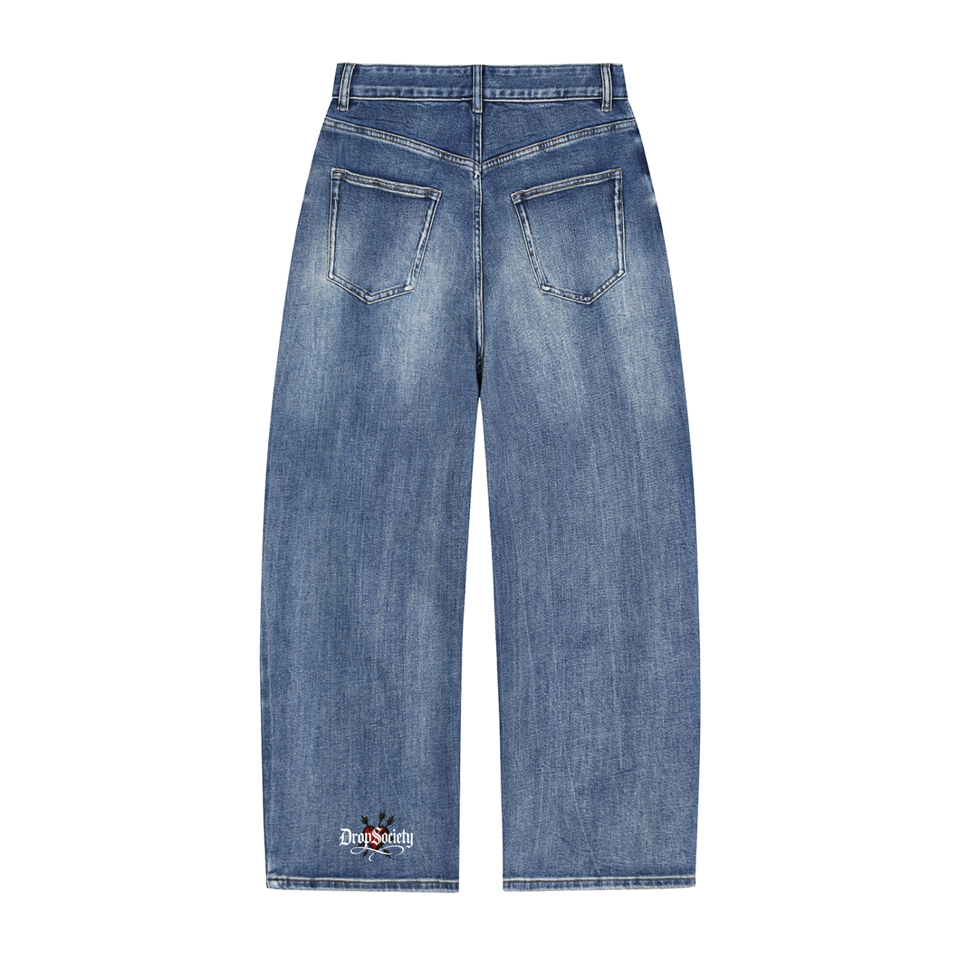 Sun Fade Heavyweight Denim Jeans ODMPOD