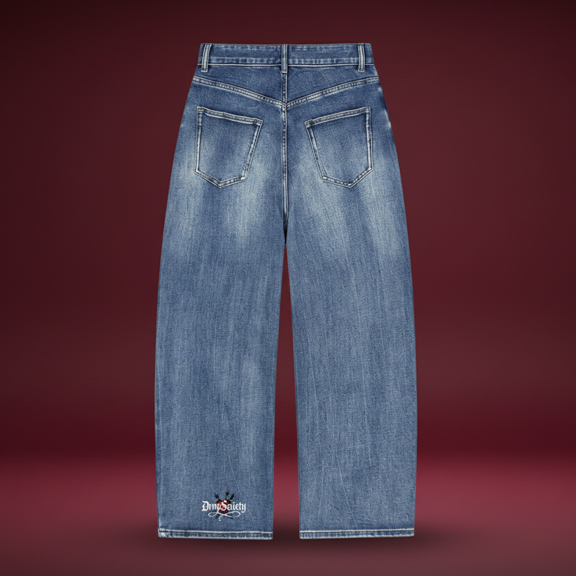 Sun Fade Heavyweight Denim Jeans ODMPOD