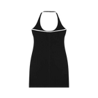 Women's Binding Tight Halter Dress ODMPOD