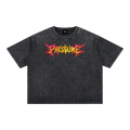 Mineral Wash Boxy Cotton T-Shirt ODMPOD