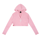 Perfect Sinner Vintage Washed Raw Edge Hoodie (Matches with pants) ODMPOD