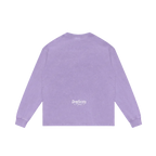 Drop Signature Acid Wash Oversize Long Sleeve T-Shirt 