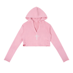 Perfect Sinner Vintage Washed Raw Edge Hoodie (Matches with pants) ODMPOD
