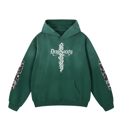 "Perfect Sinner" Heavyweight Sunfade Oversized Hoodie ODMPOD
