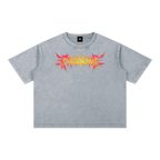 Mineral Wash Boxy Cotton T-Shirt ODMPOD
