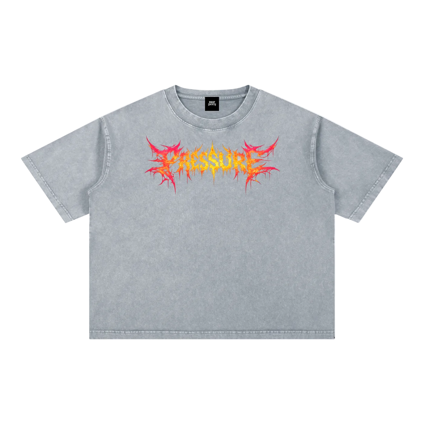 Mineral Wash Boxy Cotton T-Shirt ODMPOD