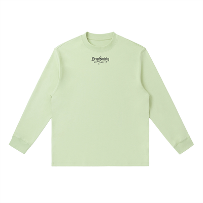Drop Signature Essential Crewneck Long-Sleeve T-Shirt ODMPOD
