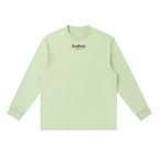 Drop Signature Essential Crewneck Long-Sleeve T-Shirt Drop Society