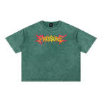 Mineral Wash Boxy Cotton T-Shirt ODMPOD