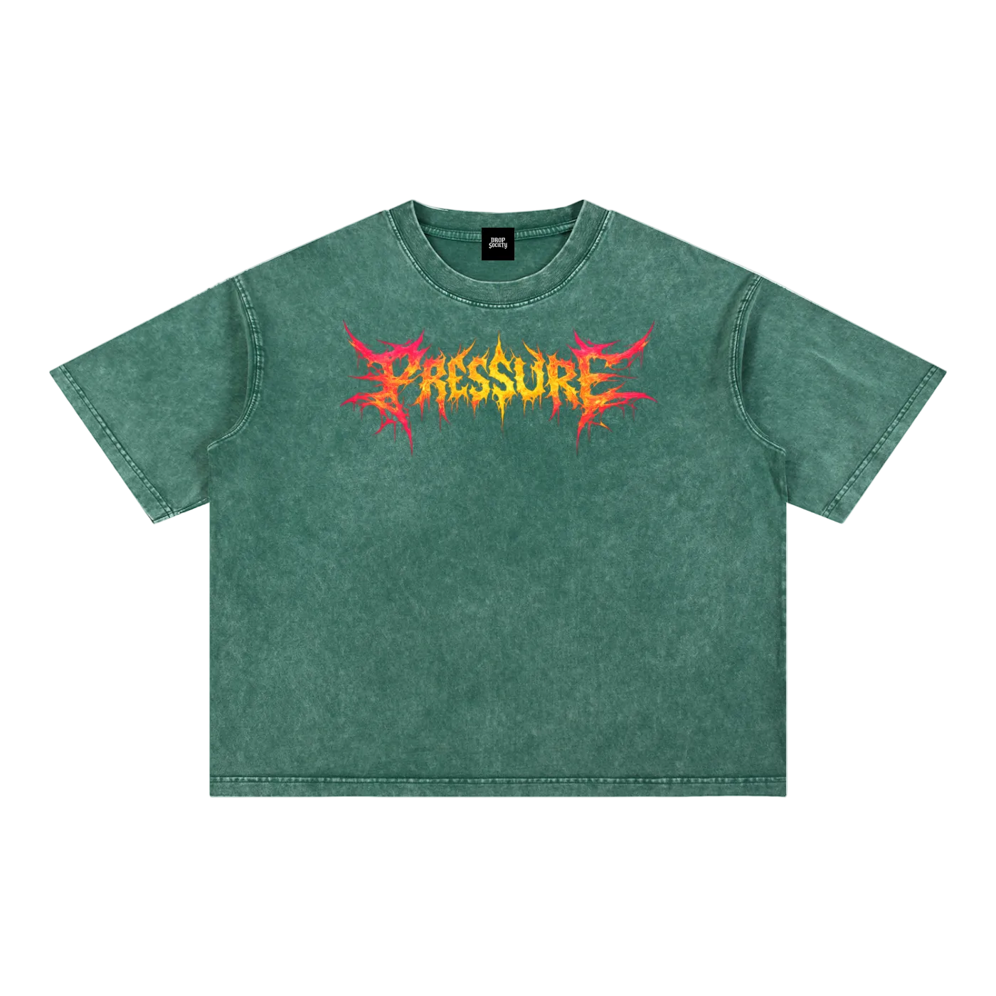 Mineral Wash Boxy Cotton T-Shirt ODMPOD
