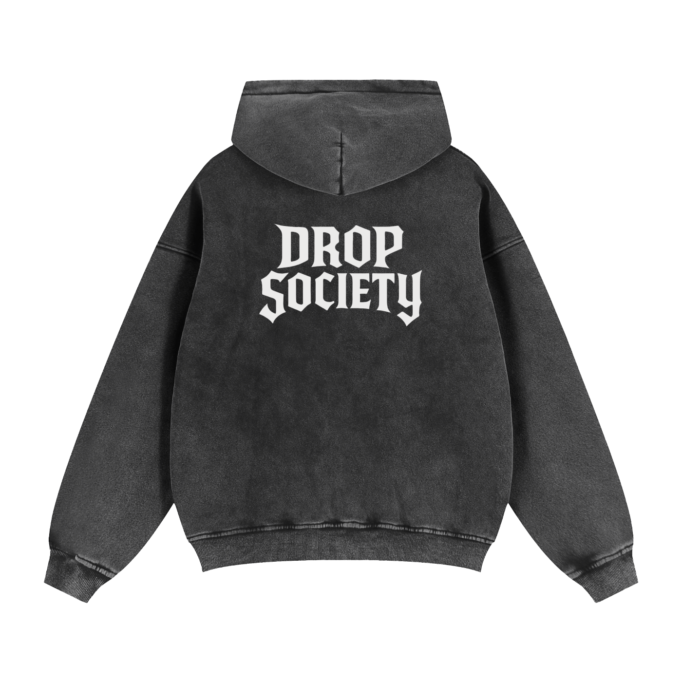 Zip-Through Boxy Fleece Hoodie ODMPOD