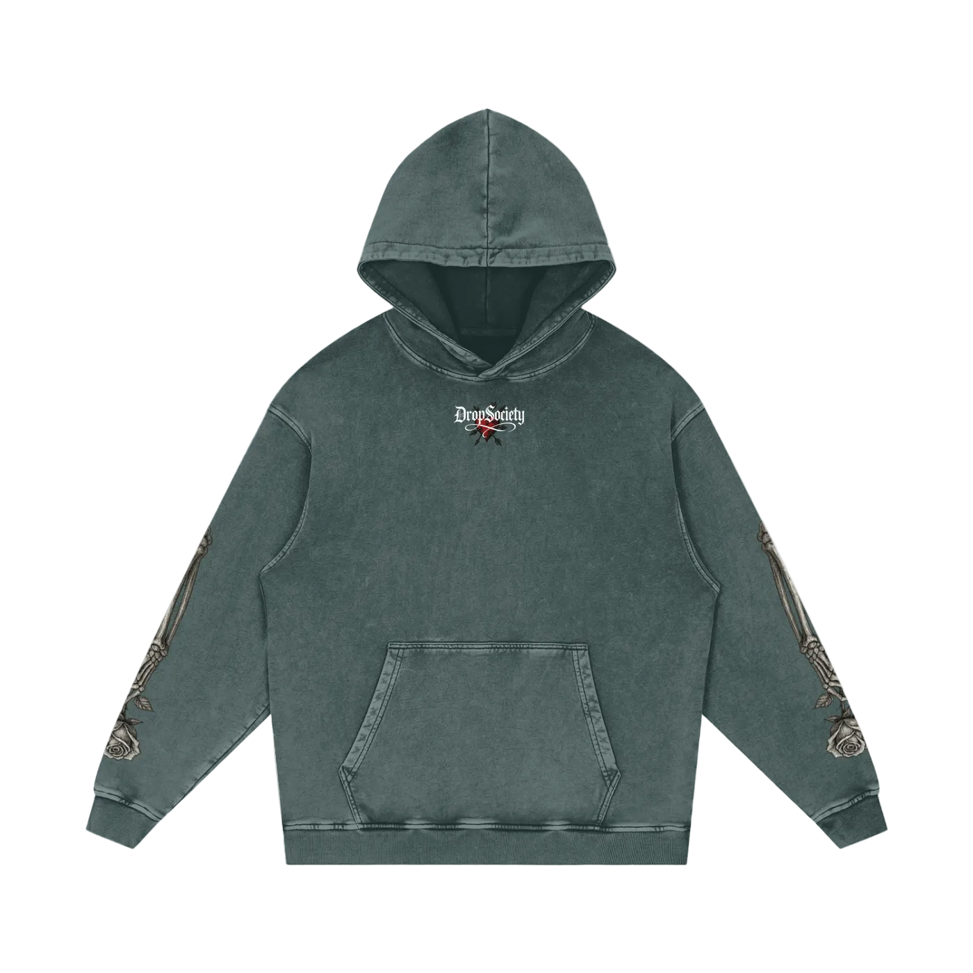 The Romantic Hoodie (Oversized/Snow Washed) ODMPOD
