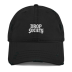 OFFICIAL DROP DISTRESSED DAD HAT Drop Society