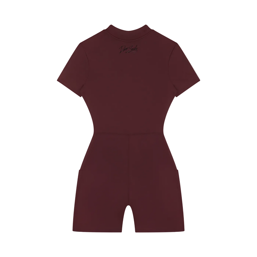 Sovereign Heart Quarter-Zip Short Sleeve Romper Drop Society