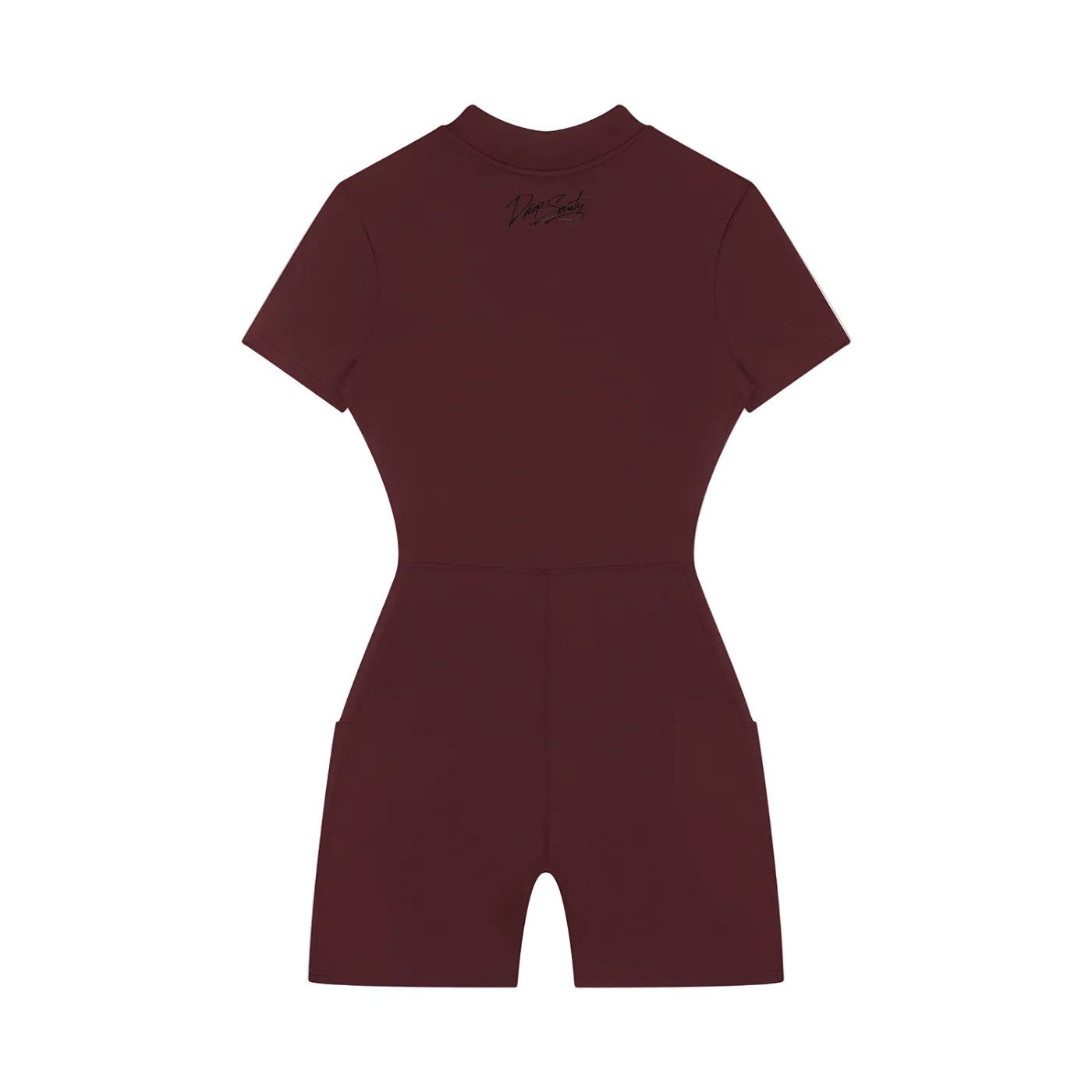 Sovereign Heart Quarter-Zip Short Sleeve Romper Drop Society