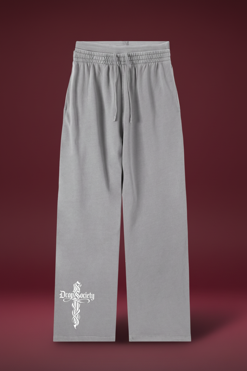 Perfect Sinner Vintage Washed Waist Pants (Matches with Hoodie) ODMPOD