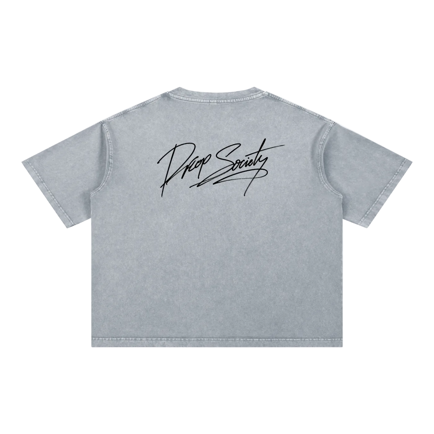 Mineral Wash Boxy Cotton T-Shirt ODMPOD