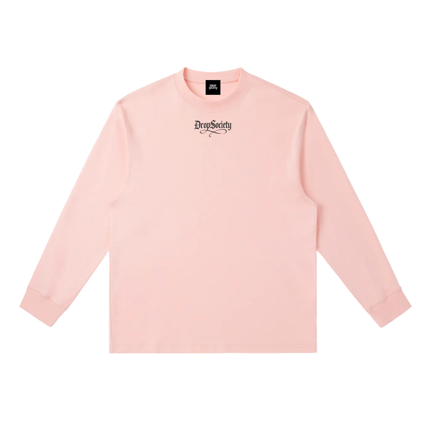 Drop Signature Essential Crewneck Long-Sleeve T-Shirt ODMPOD