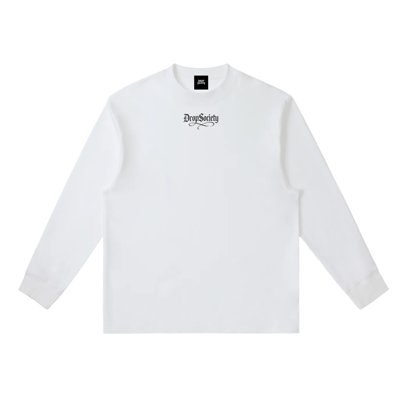 Drop Signature Essential Crewneck Long-Sleeve T-Shirt ODMPOD