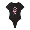 Women's Mineral Wash Crewneck Bodysuit ODMPOD