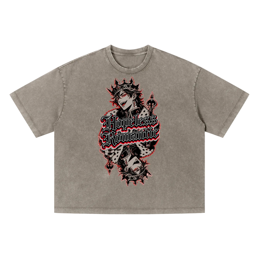 Unisex Vintage Wash Boxy T-Shirt ODMPOD