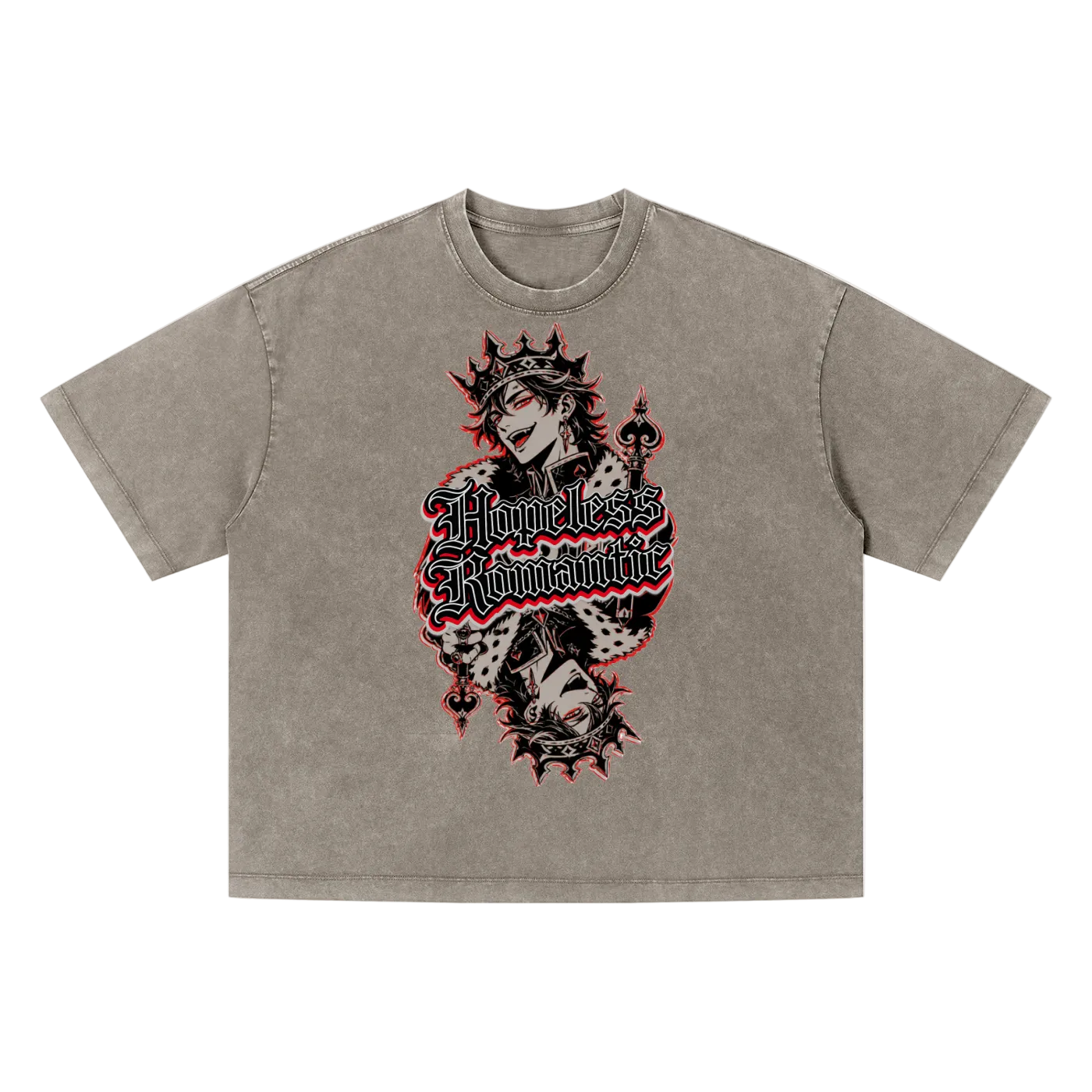 Unisex Vintage Wash Boxy T-Shirt ODMPOD