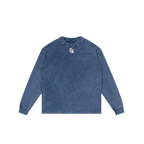 Drop Signature Acid Wash Oversize Long Sleeve T-Shirt 
