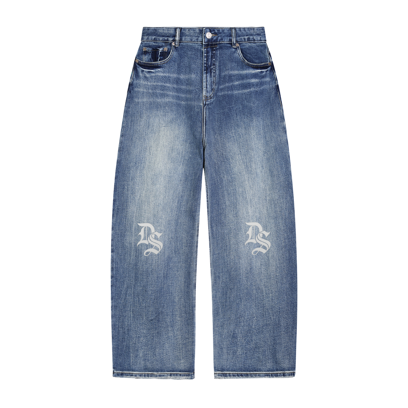 Sun Fade Heavyweight Denim Jeans ODMPOD