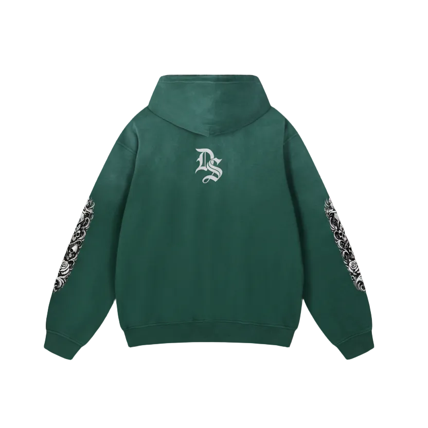 "Perfect Sinner" Heavyweight Sunfade Oversized Hoodie ODMPOD