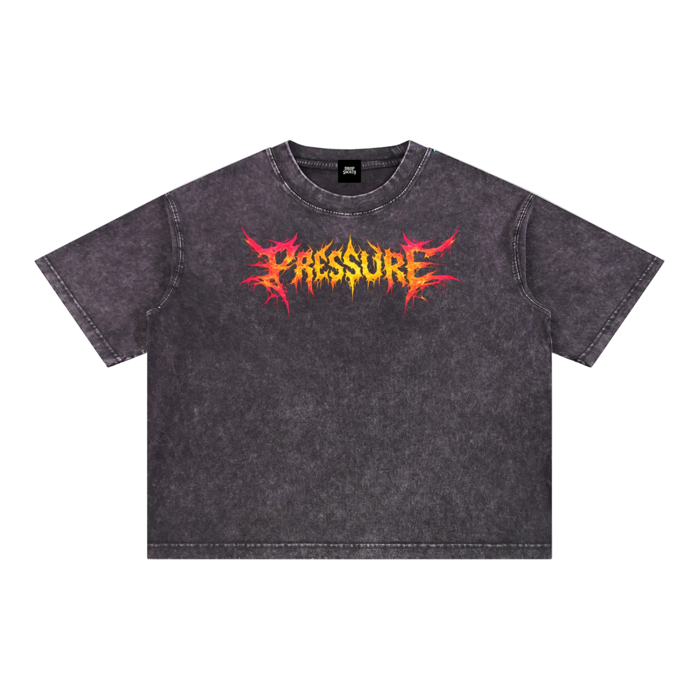 Mineral Wash Boxy Cotton T-Shirt ODMPOD