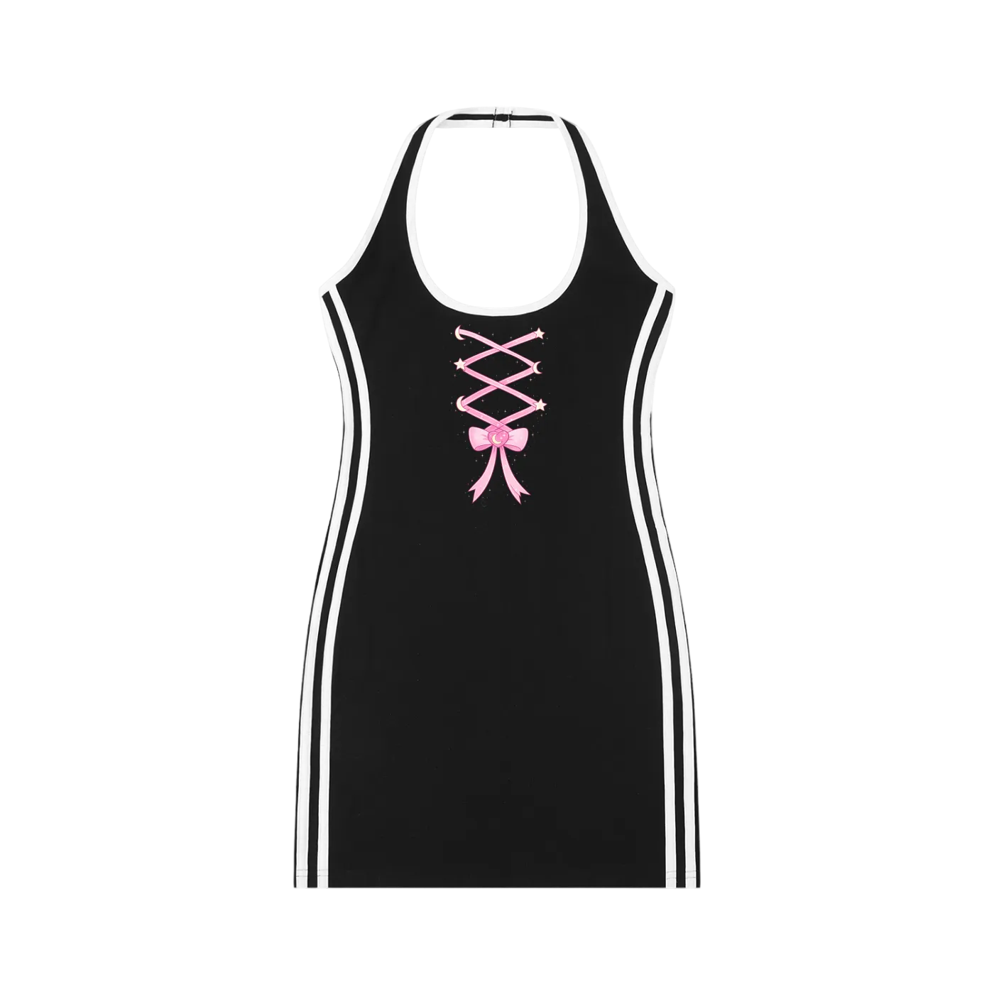 Women's Binding Tight Halter Dress ODMPOD