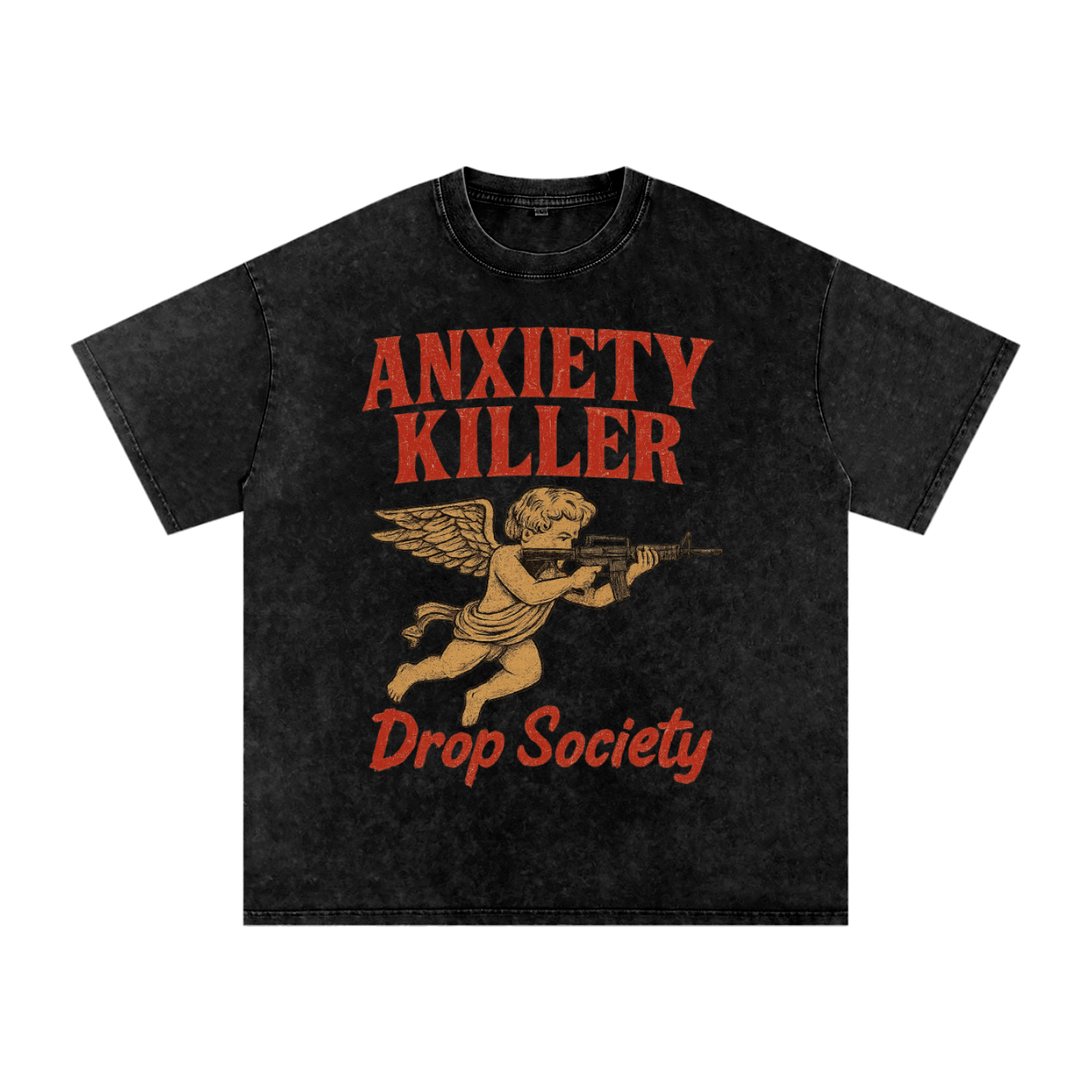 Acid Wash Oversize T-Shirt ODMPOD